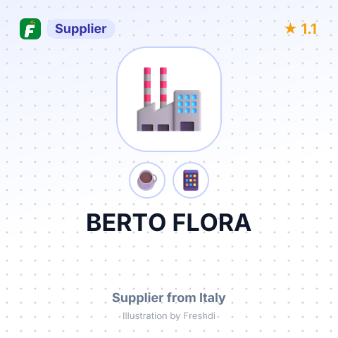 BERTO FLORA – summary card, no photo uploaded yet
