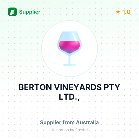 BERTON VINEYARDS PTY LTD., – summary card, no photo uploaded yet