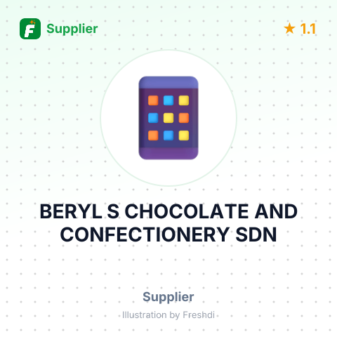 BERYL S CHOCOLATE AND CONFECTIONERY SDN – summary card, no photo uploaded yet