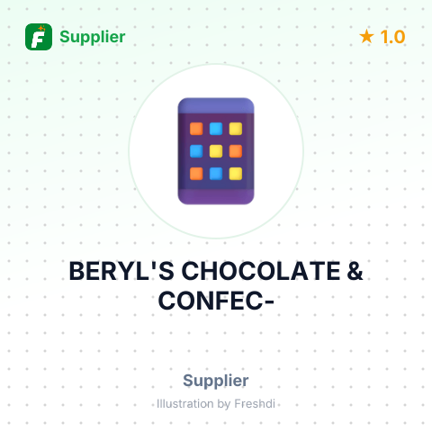 BERYL'S CHOCOLATE & CONFEC- – summary card, no photo uploaded yet
