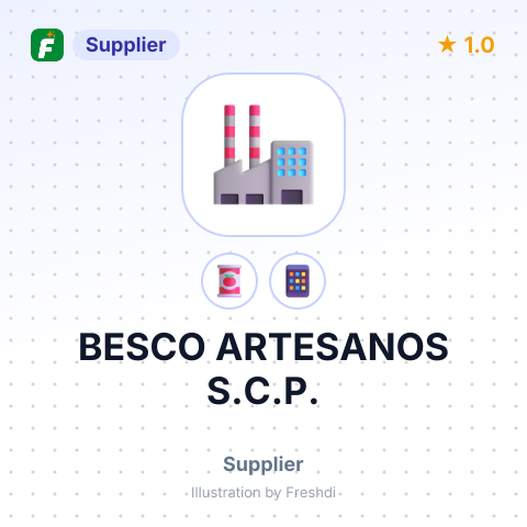 BESCO ARTESANOS S.C.P. – summary card, no photo uploaded yet