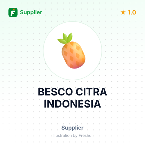 BESCO CITRA INDONESIA – summary card, no photo uploaded yet