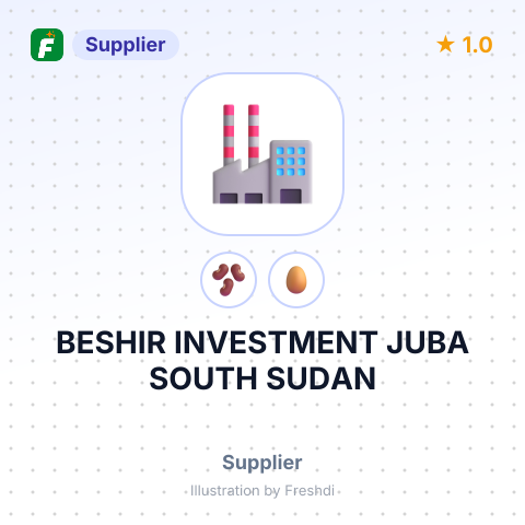 BESHIR INVESTMENT JUBA SOUTH SUDAN – summary card, no photo uploaded yet