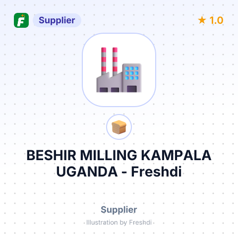 BESHIR MILLING KAMPALA UGANDA – summary card, no photo uploaded yet