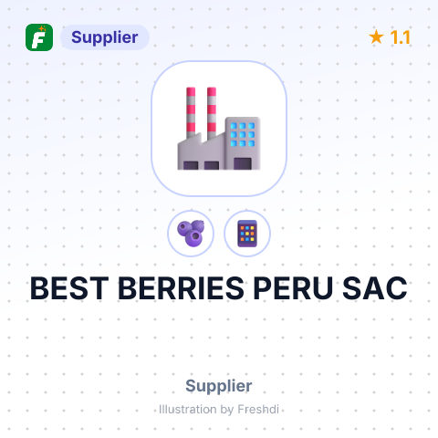 BEST BERRIES PERU SAC – summary card, no photo uploaded yet