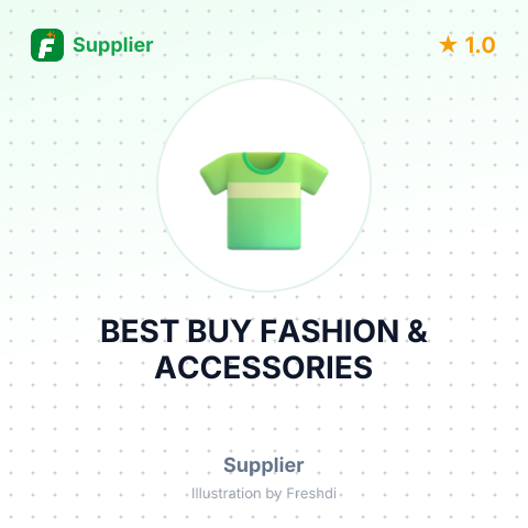 BEST BUY FASHION & ACCESSORIES – summary card, no photo uploaded yet