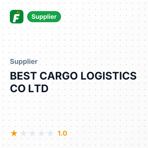 BEST CARGO LOGISTICS CO LTD – summary card, no photo uploaded yet