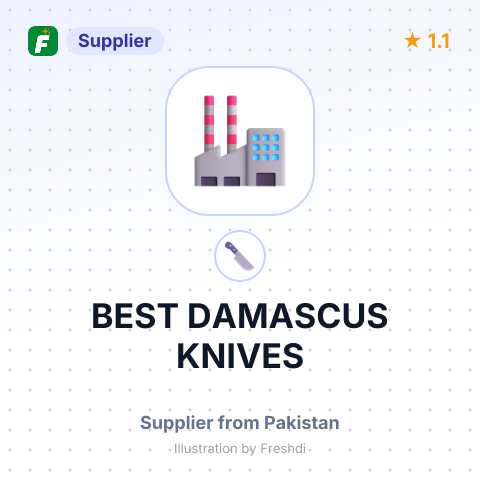 BEST DAMASCUS KNIVES – summary card, no photo uploaded yet