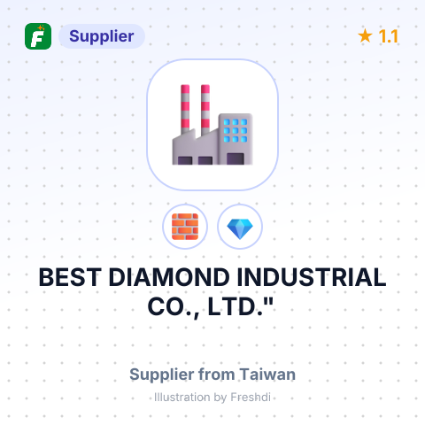 BEST DIAMOND INDUSTRIAL CO., LTD." – summary card, no photo uploaded yet