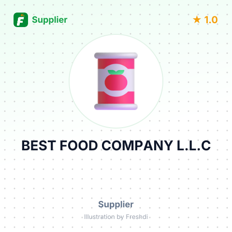 BEST FOOD COMPANY L.L.C – summary card, no photo uploaded yet