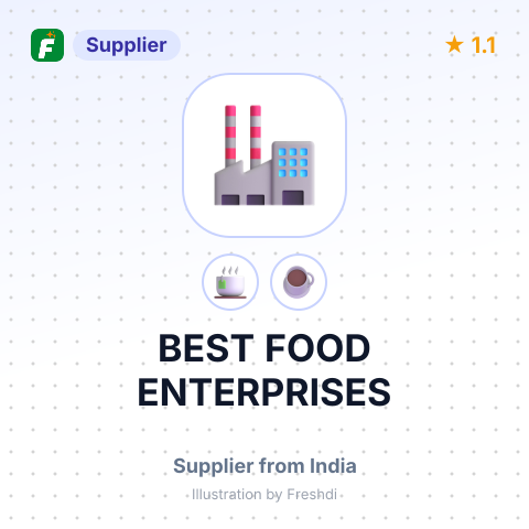 BEST FOOD ENTERPRISES – summary card, no photo uploaded yet