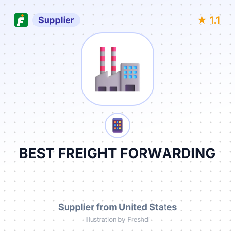 BEST FREIGHT FORWARDING – summary card, no photo uploaded yet