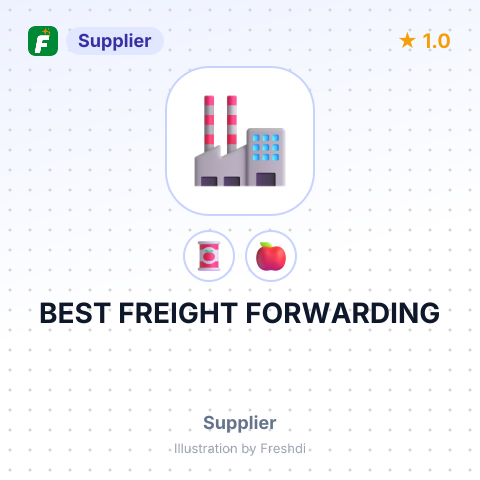 BEST FREIGHT FORWARDING – summary card, no photo uploaded yet