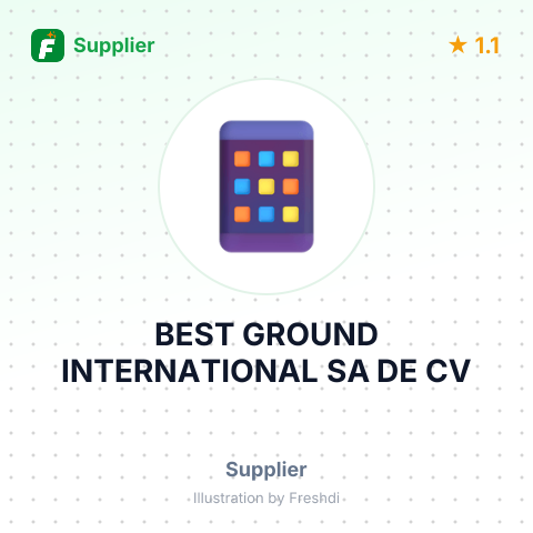 BEST GROUND INTERNATIONAL SA DE CV – summary card, no photo uploaded yet