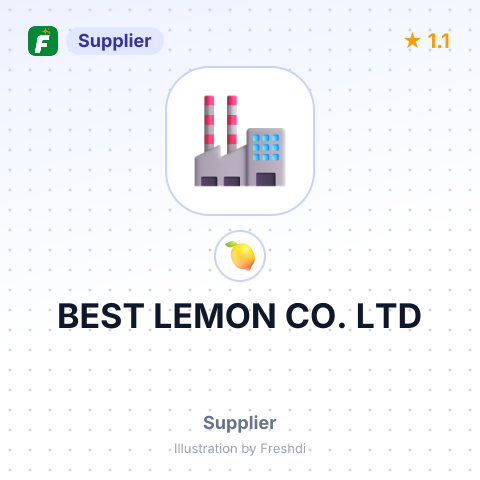 BEST LEMON CO. LTD – summary card, no photo uploaded yet
