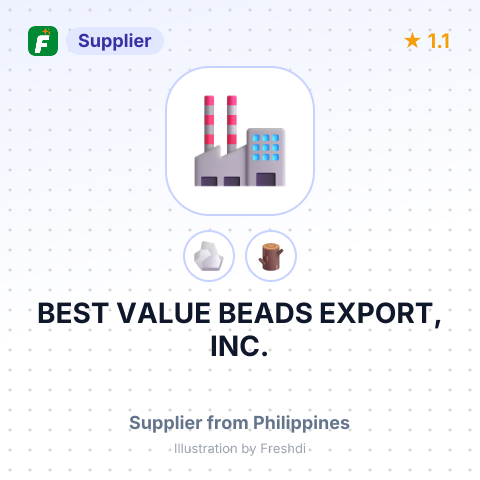 BEST VALUE BEADS EXPORT, INC. – summary card, no photo uploaded yet