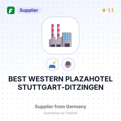 BEST WESTERN PLAZAHOTEL STUTTGART-DITZINGEN – summary card, no photo uploaded yet