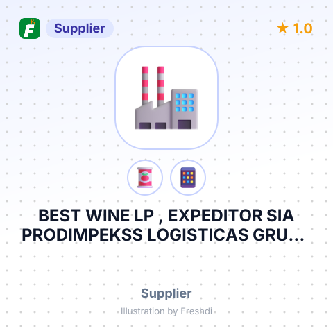 BEST WINE LP , EXPEDITOR SIA PRODIMPEKSS LOGISTICAS GRUPA BULLU STR. – summary card, no photo uploaded yet