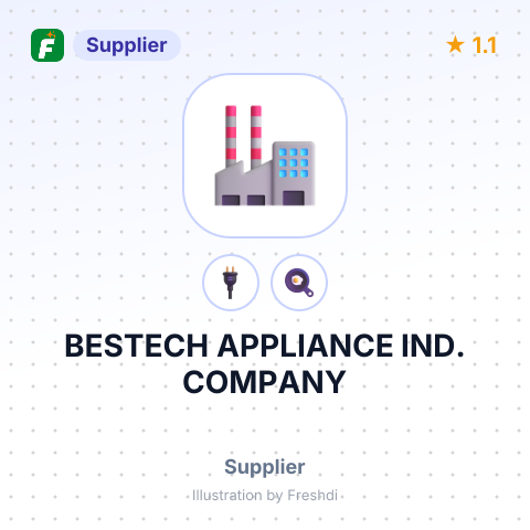 BESTECH APPLIANCE IND. COMPANY – summary card, no photo uploaded yet