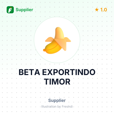 BETA EXPORTINDO TIMOR – summary card, no photo uploaded yet
