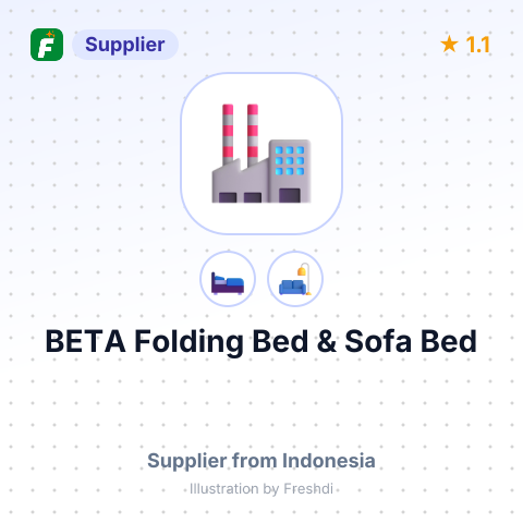 BETA Folding Bed & Sofa Bed – summary card, no photo uploaded yet