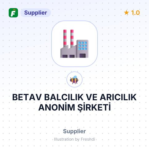 BETAV BALCILIK VE ARICILIK ANONİM ŞİRKETİ – summary card, no photo uploaded yet