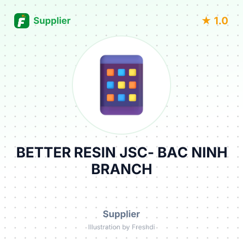 BETTER RESIN JSC- BAC NINH BRANCH – summary card, no photo uploaded yet