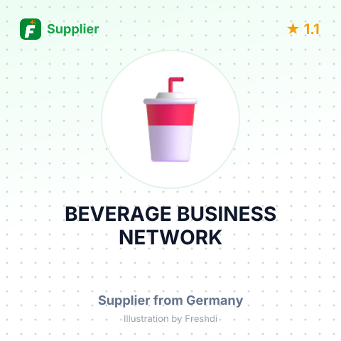 BEVERAGE BUSINESS NETWORK – summary card, no photo uploaded yet
