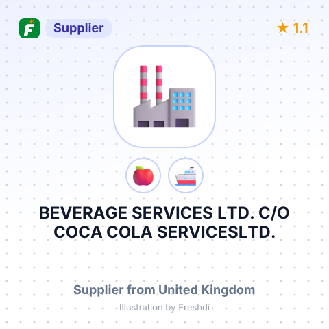 BEVERAGE SERVICES LTD. C/O COCA COLA SERVICESLTD. – summary card, no photo uploaded yet