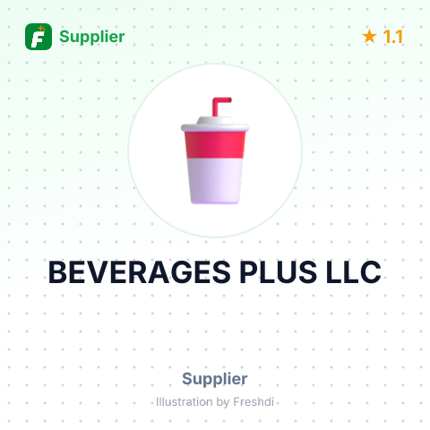 BEVERAGES PLUS LLC – summary card, no photo uploaded yet