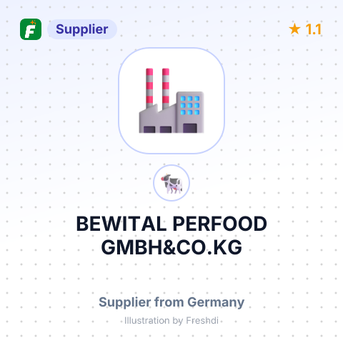 BEWITAL PERFOOD GMBH&CO.KG – summary card, no photo uploaded yet