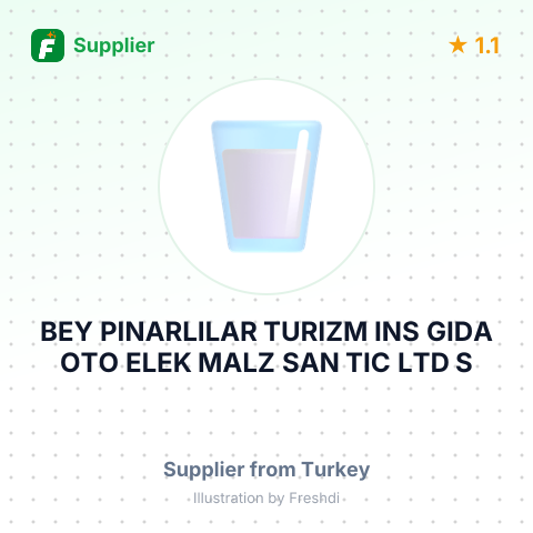 BEY PINARLILAR TURIZM INS GIDA OTO ELEK MALZ SAN TIC LTD S – summary card, no photo uploaded yet