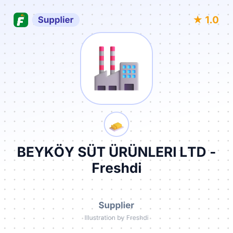 BEYKÖY SÜT ÜRÜNLERI LTD – summary card, no photo uploaded yet