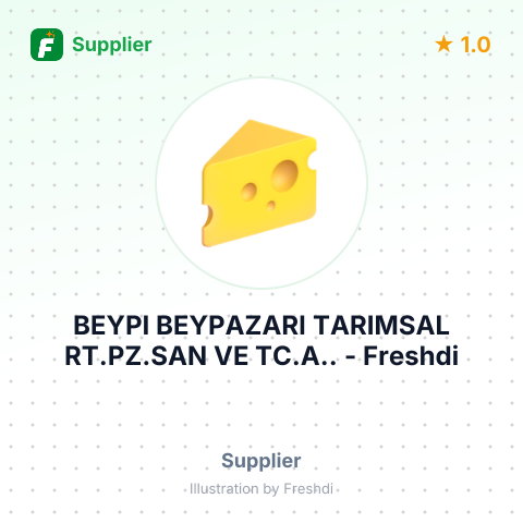 BEYPI BEYPAZARI TARIMSAL RT.PZ.SAN VE TC.A.. – summary card, no photo uploaded yet