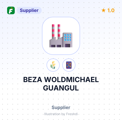 BEZA WOLDMICHAEL GUANGUL – summary card, no photo uploaded yet