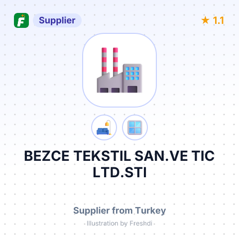BEZCE TEKSTIL SAN.VE TIC LTD.STI – summary card, no photo uploaded yet