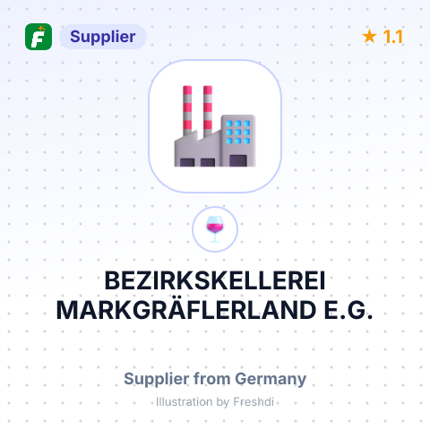 BEZIRKSKELLEREI MARKGRÄFLERLAND E.G. – summary card, no photo uploaded yet