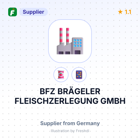 BFZ BRÄGELER FLEISCHZERLEGUNG GMBH – summary card, no photo uploaded yet