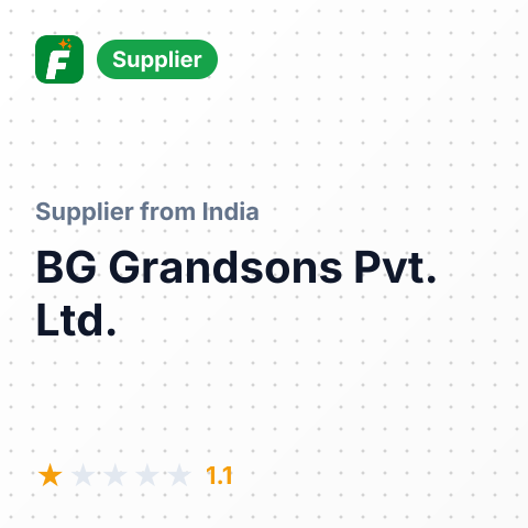 BG Grandsons Pvt. Ltd.  – summary card, no photo uploaded yet