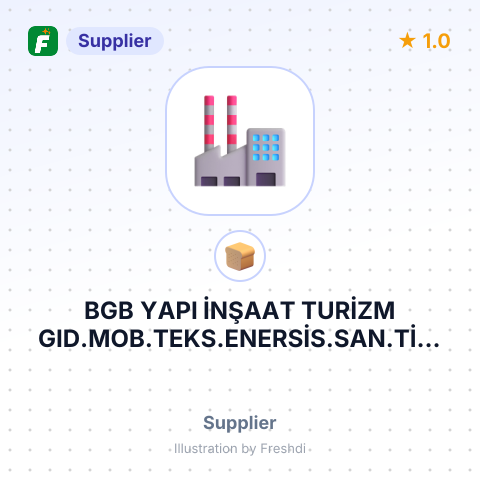 BGB YAPI İNŞAAT TURİZM GID.MOB.TEKS.ENERSİS.SAN.TİC. LTD – summary card, no photo uploaded yet