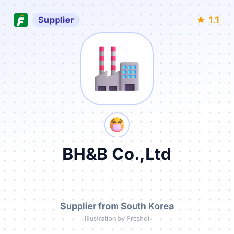 BH&B Co.,Ltd – summary card, no photo uploaded yet