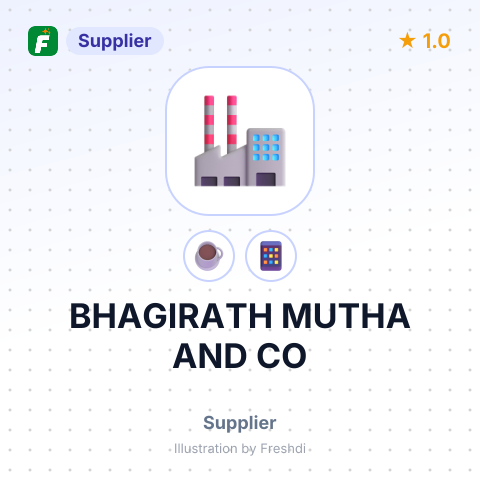 BHAGIRATH MUTHA AND CO – summary card, no photo uploaded yet
