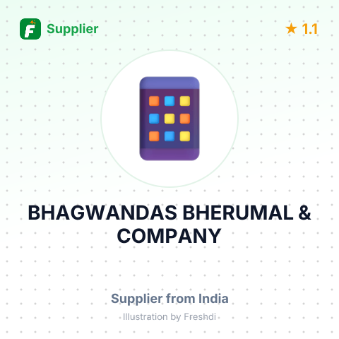 BHAGWANDAS BHERUMAL & COMPANY – summary card, no photo uploaded yet