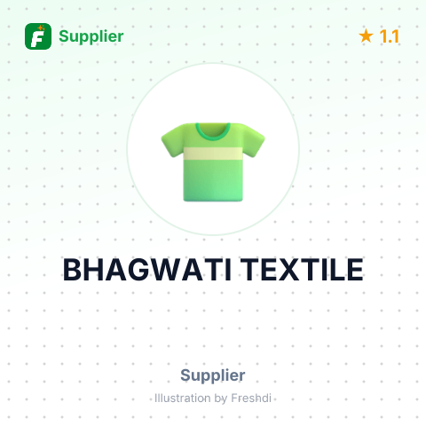 BHAGWATI TEXTILE – summary card, no photo uploaded yet