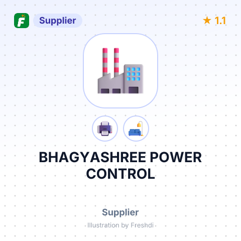 BHAGYASHREE POWER CONTROL – summary card, no photo uploaded yet