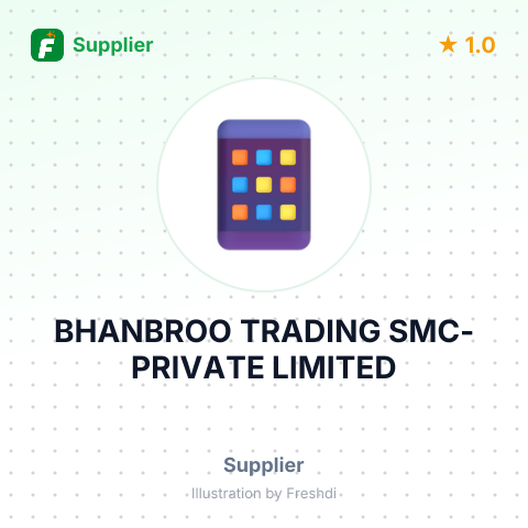 BHANBROO TRADING SMC- PRIVATE LIMITED – summary card, no photo uploaded yet