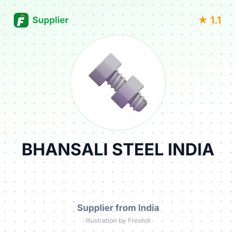 BHANSALI STEEL INDIA – summary card, no photo uploaded yet