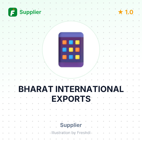 BHARAT INTERNATIONAL EXPORTS – summary card, no photo uploaded yet