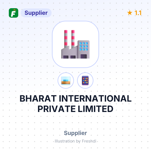 BHARAT INTERNATIONAL PRIVATE LIMITED – summary card, no photo uploaded yet