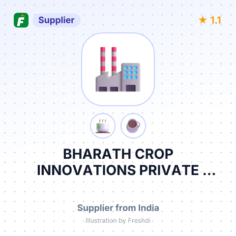 BHARATH CROP INNOVATIONS PRIVATE LIMITED – summary card, no photo uploaded yet